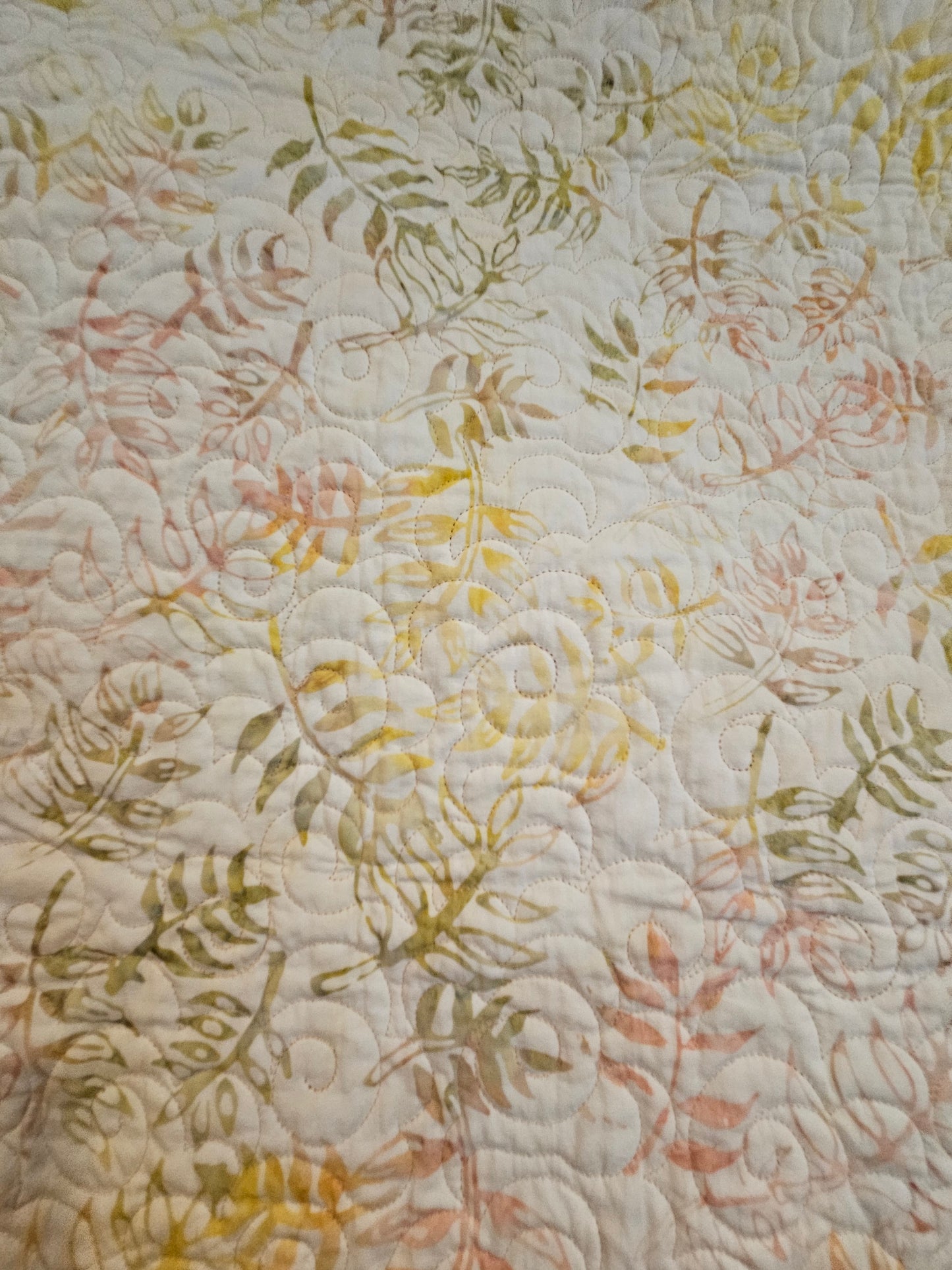 You can see some of the quilting but it's not obvious.